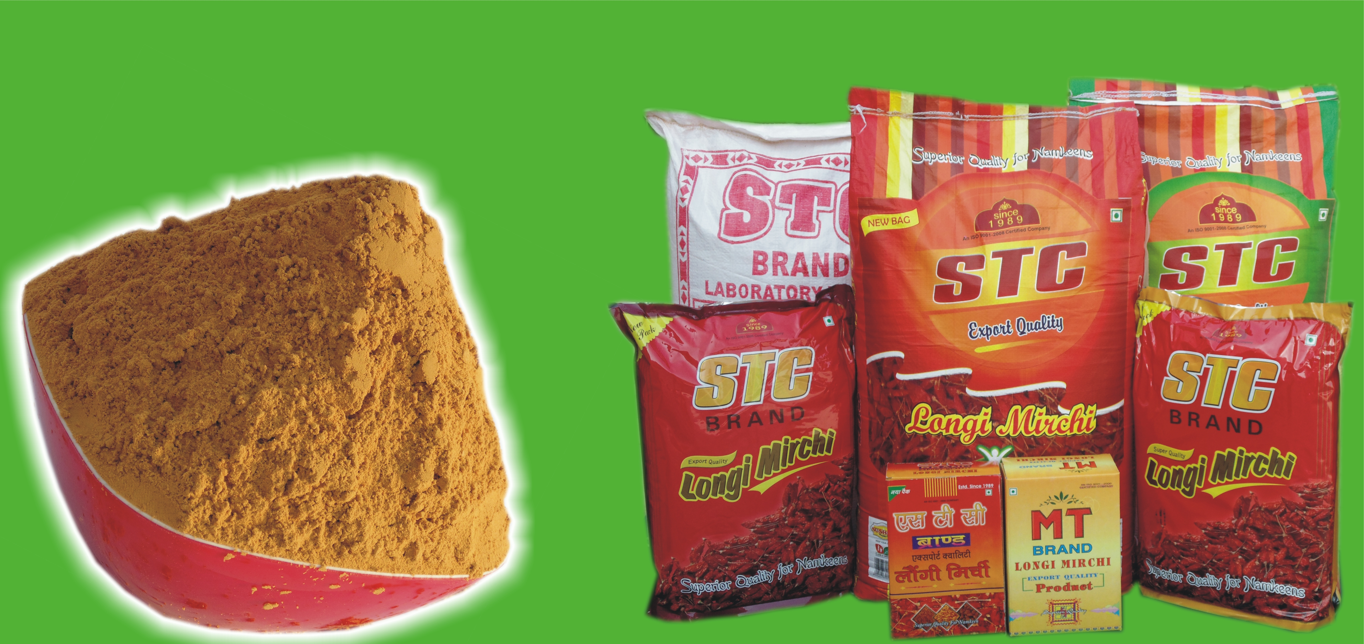 Taste making STCLongi Mirchi